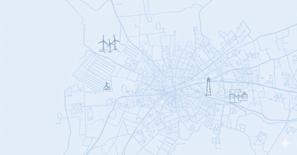 Noordoostpolder kaart - Google Ads Emmeloord