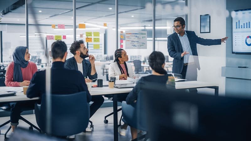 Digital marketing team